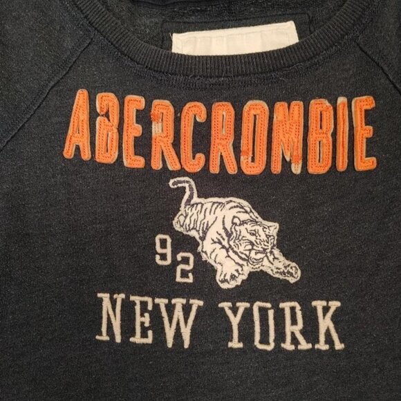 Abercrombie & Fitch Vintage Girls Sweatshirt Size L - Picture 3 of 7